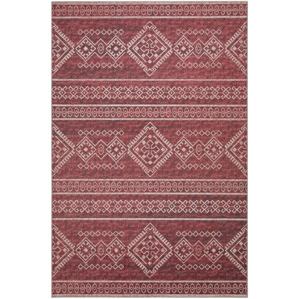 IndoorOutdoor Sedona SN14 Paprika Washable 3 x 5 Rug