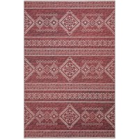 IndoorOutdoor Sedona SN14 Paprika Washable 3 x 5 Rug