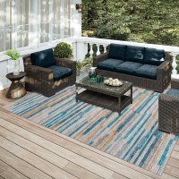 IndoorOutdoor Sedona SN8 Riviera Washable 10 x 14 Rug