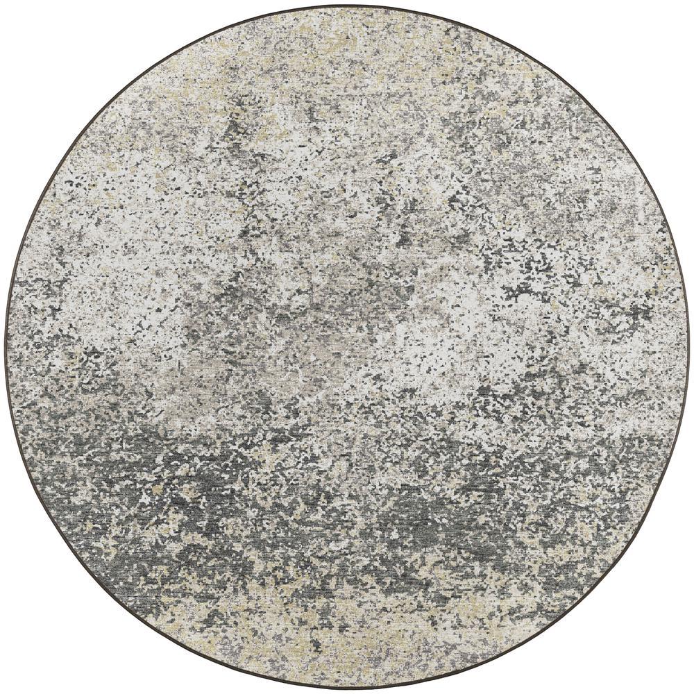 Winslow WL3 Graphite 4 x 4 Round Rug