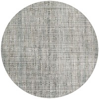 Nepal NL100 Grey 6 x 6 Round Rug