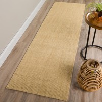 Monaco Sisal MC100 Honey 26 x 16 Runner Rug