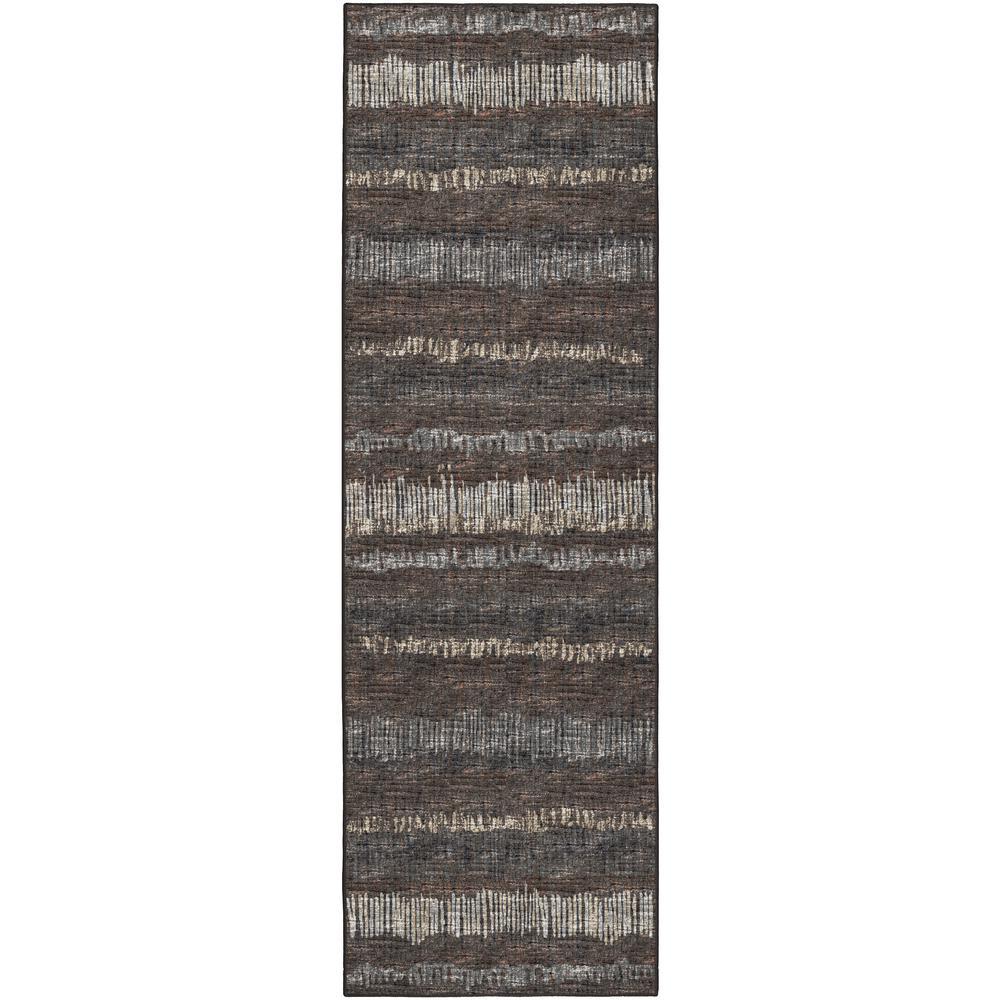 Winslow WL4 Coffee 26 x 8 Runner Rug