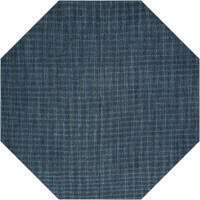 Monaco Sisal MC300 Navy 10 x 10 Octagon Rug