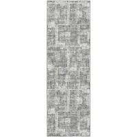 Delano DA1 Pewter 26 x 10 Runner Rug