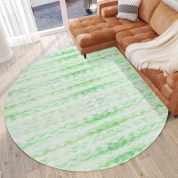 IndoorOutdoor Seabreeze SZ16 Cactus Washable 8 x 8 Round Rug