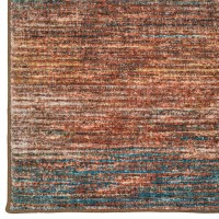 Ciara CR1 Paprika 26 x 12 Runner Rug