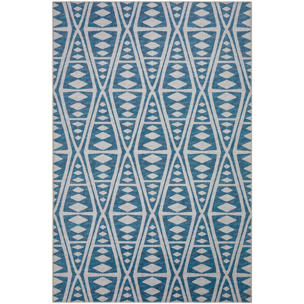 IndoorOutdoor Sedona SN6 Indigo Washable 10 x 14 Rug