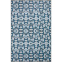 IndoorOutdoor Sedona SN6 Indigo Washable 9 x 12 Rug