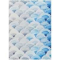 IndoorOutdoor Seabreeze SZ5 Poolside Washable 8 x 10 Rug