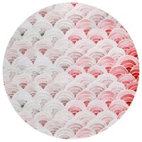 IndoorOutdoor Seabreeze SZ5 Scarlett Washable 8 x 8 Round Rug