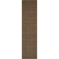 Monaco Sisal MC300 Fudge 26 x 12 Runner Rug