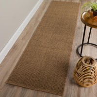 Monaco Sisal MC300 Fudge 26 x 12 Runner Rug