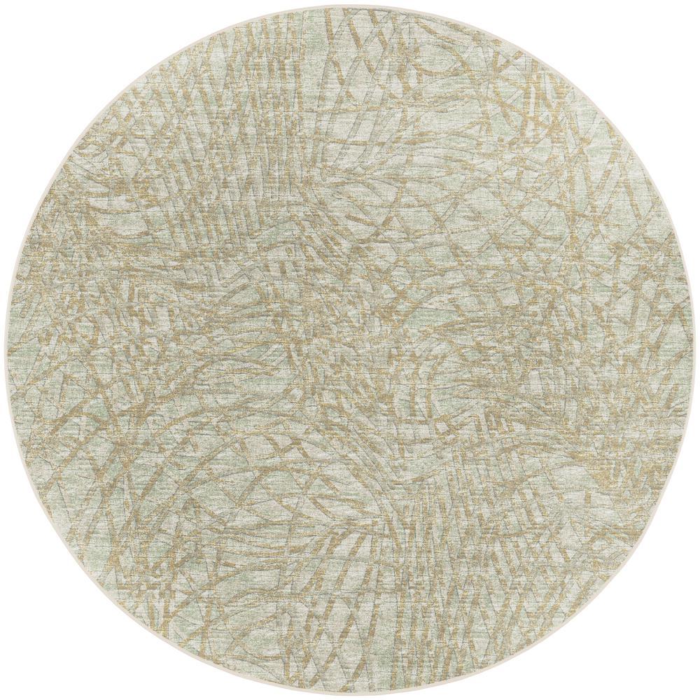 Winslow WL2 Aloe 6 x 6 Round Rug