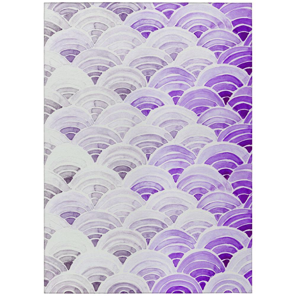 IndoorOutdoor Seabreeze SZ5 Violet Washable 8 x 10 Rug