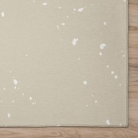 IndoorOutdoor Wonderland WN7 Beige Washable 3 x 5 Rug