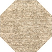 Reya RY7 Fudge 12 x 12 Octagon Rug