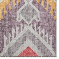 IndoorOutdoor Sedona SN2 Passion Washable 23 x 76 Runner Rug