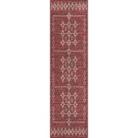 IndoorOutdoor Sedona SN3 Paprika Washable 23 x 76 Runner Rug