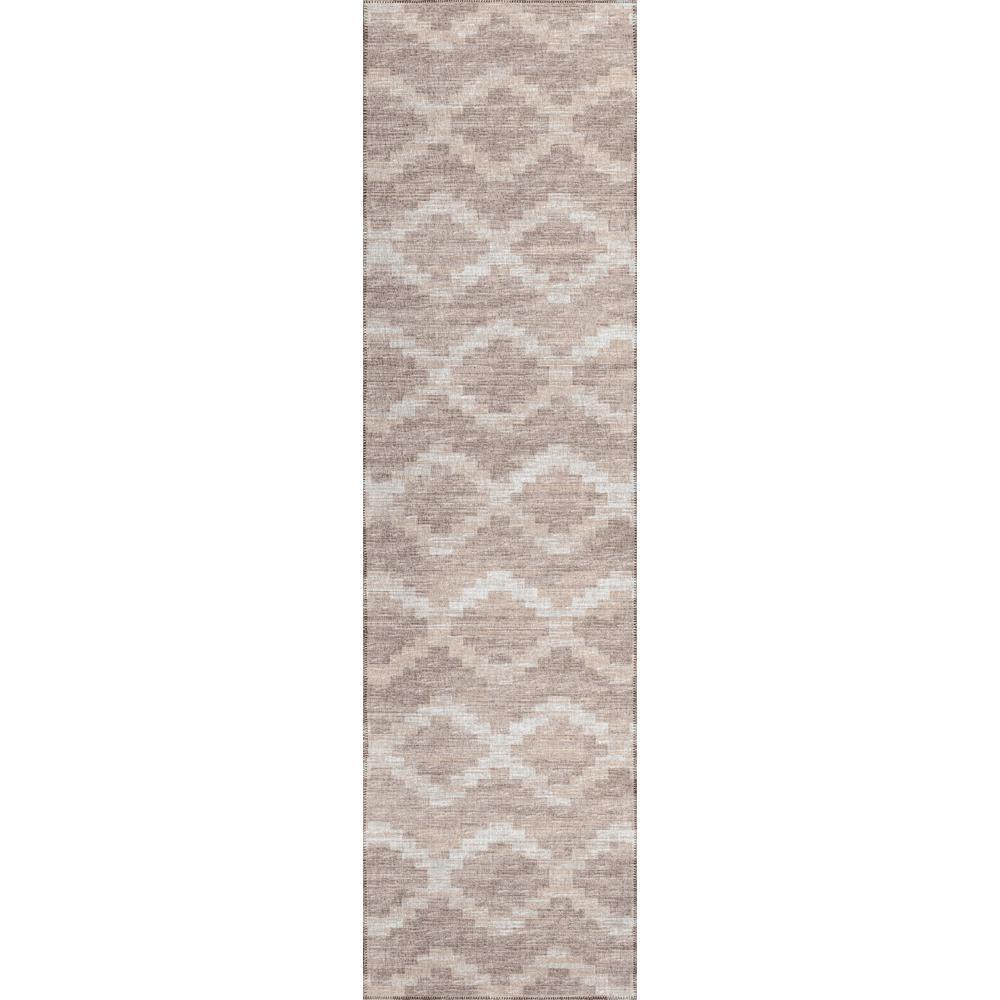 IndoorOutdoor Sedona SN9 Taupe Washable 23 x 76 Runner Rug