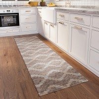 IndoorOutdoor Sedona SN9 Taupe Washable 23 x 76 Runner Rug