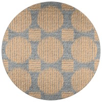 IndoorOutdoor Sedona SN13 Eclipse Washable 10 x 10 Round Rug