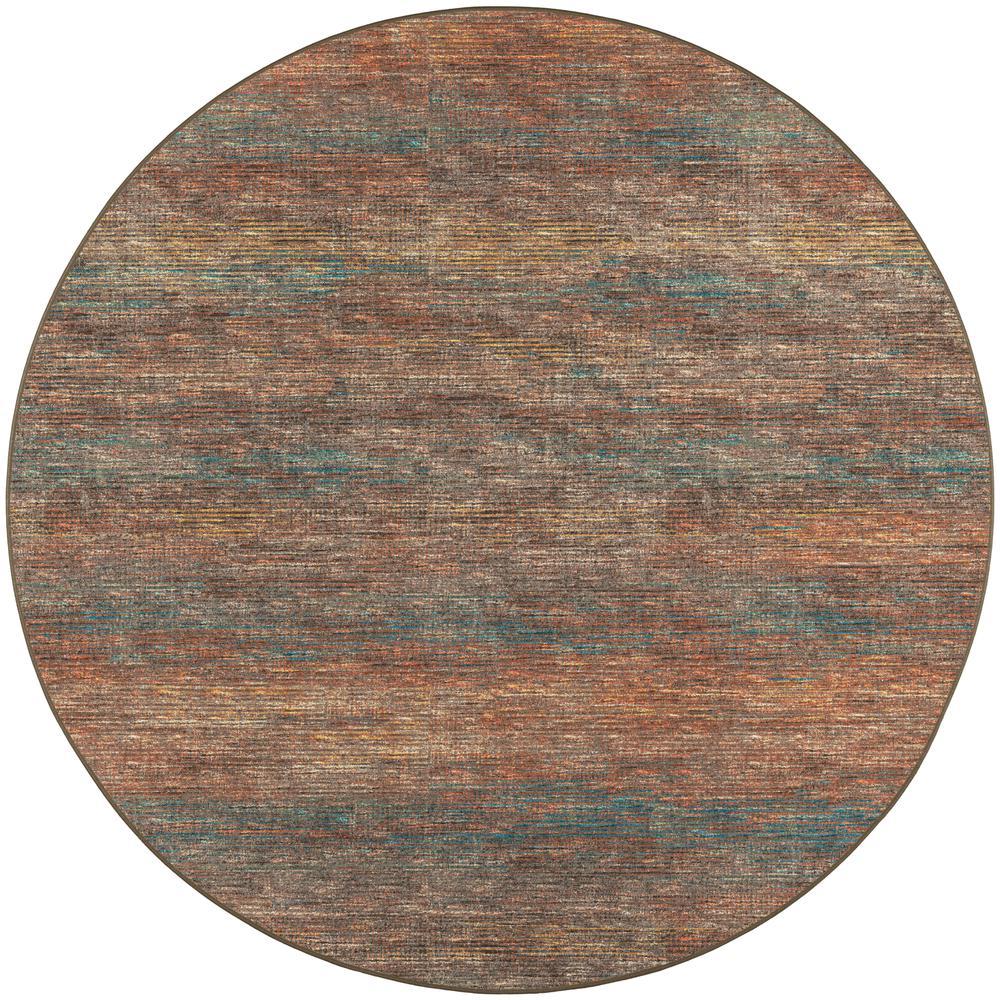 Ciara CR1 Paprika 6 x 6 Round Rug