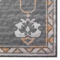 IndoorOutdoor Sedona SN16 Charcoal Washable 3 x 5 Rug