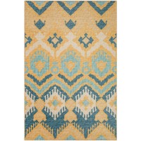 IndoorOutdoor Sedona SN2 Marigold Washable 9 x 12 Rug