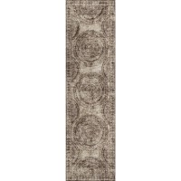 IndoorOutdoor Sedona SN7 Taupe Washable 23 x 76 Runner Rug