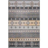 IndoorOutdoor Sedona SN12 Midnight Washable 5 x 76 Rug