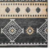 IndoorOutdoor Sedona SN12 Midnight Washable 5 x 76 Rug