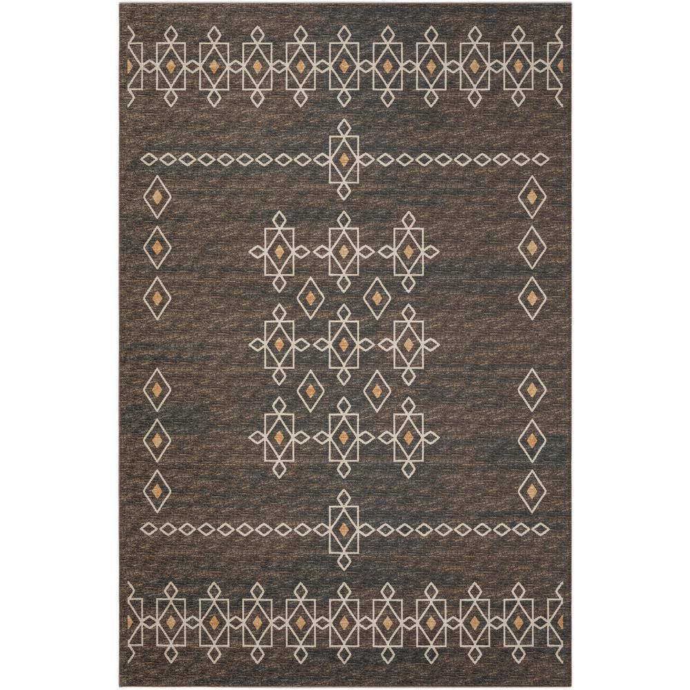 IndoorOutdoor Sedona SN3 Fudge Washable 9 x 12 Rug