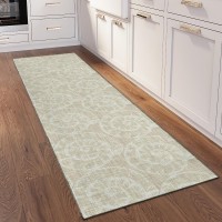 IndoorOutdoor Seabreeze SZ11 Taupe Washable 23 x 76 Runner Rug