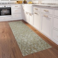 Winslow WL2 Aloe 26 x 8 Runner Rug