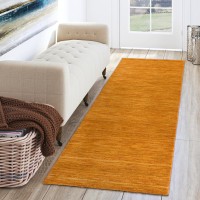 Rafia RF100 Mandarin 26 x 12 Runner Rug