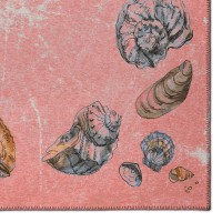 IndoorOutdoor Seabreeze SZ9 Salmon Washable 8 x 10 Rug