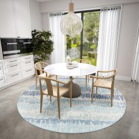 Winslow WL4 Sky 10 x 10 Round Rug