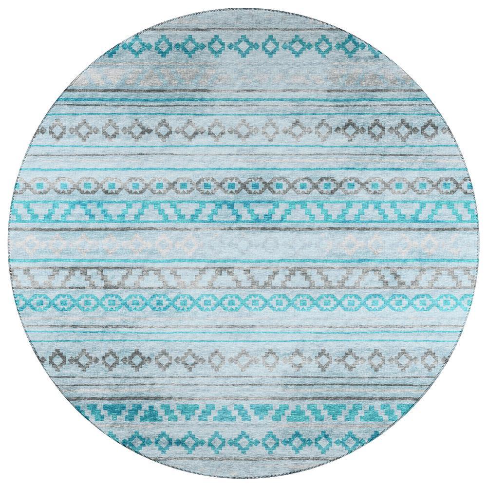 IndoorOutdoor Sedona SN10 Skydust Washable 10 x 10 Round Rug