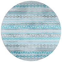 IndoorOutdoor Sedona SN10 Skydust Washable 10 x 10 Round Rug