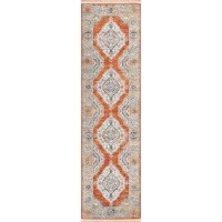 IndoorOutdoor Marbella MB1 Spice Washable 23 x 12 Runner Rug