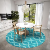 IndoorOutdoor Sedona SN9 Poolside Washable 6 x 6 Round Rug