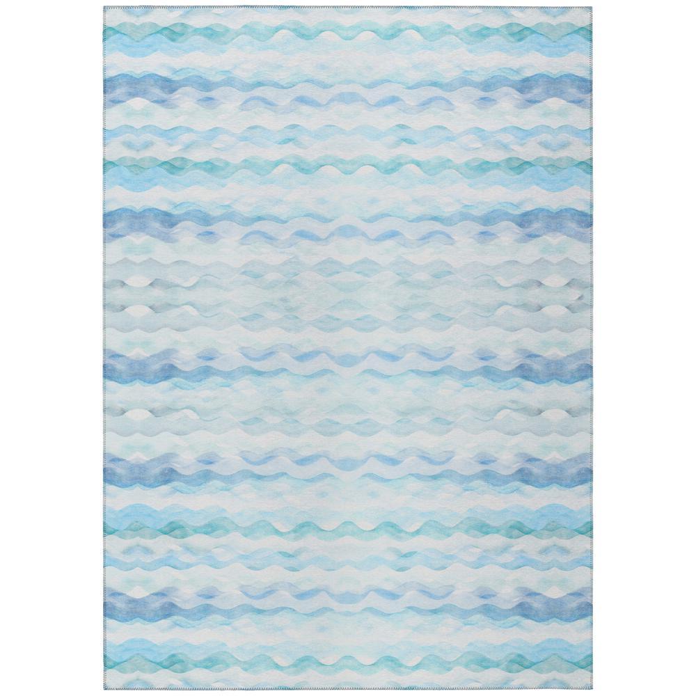 IndoorOutdoor Seabreeze SZ16 Denim Washable 10 x 14 Rug