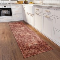 IndoorOutdoor Sedona SN7 Spice Washable 23 x 12 Runner Rug