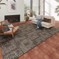 Delano DA1 Chocolate 10 x 14 Rug