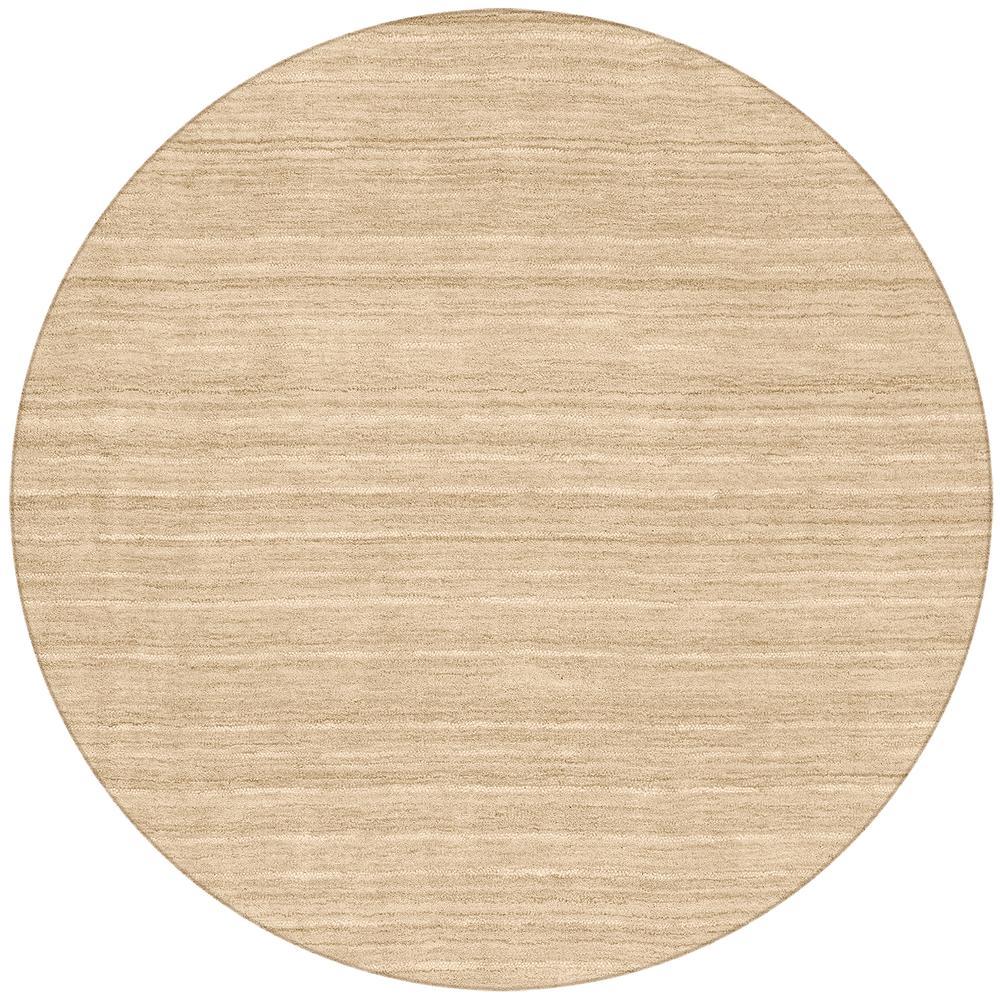 Rafia RF100 Linen 4 x 4 Round Rug