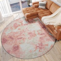 Camberly CM2 Blush 8 x 8 Round Rug