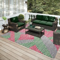 IndoorOutdoor Sedona SN11 Fruity Washable 3 x 5 Rug