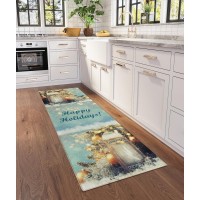 IndoorOutdoor Wonderland WN3 Skydust Washable 23 x 76 Runner Rug