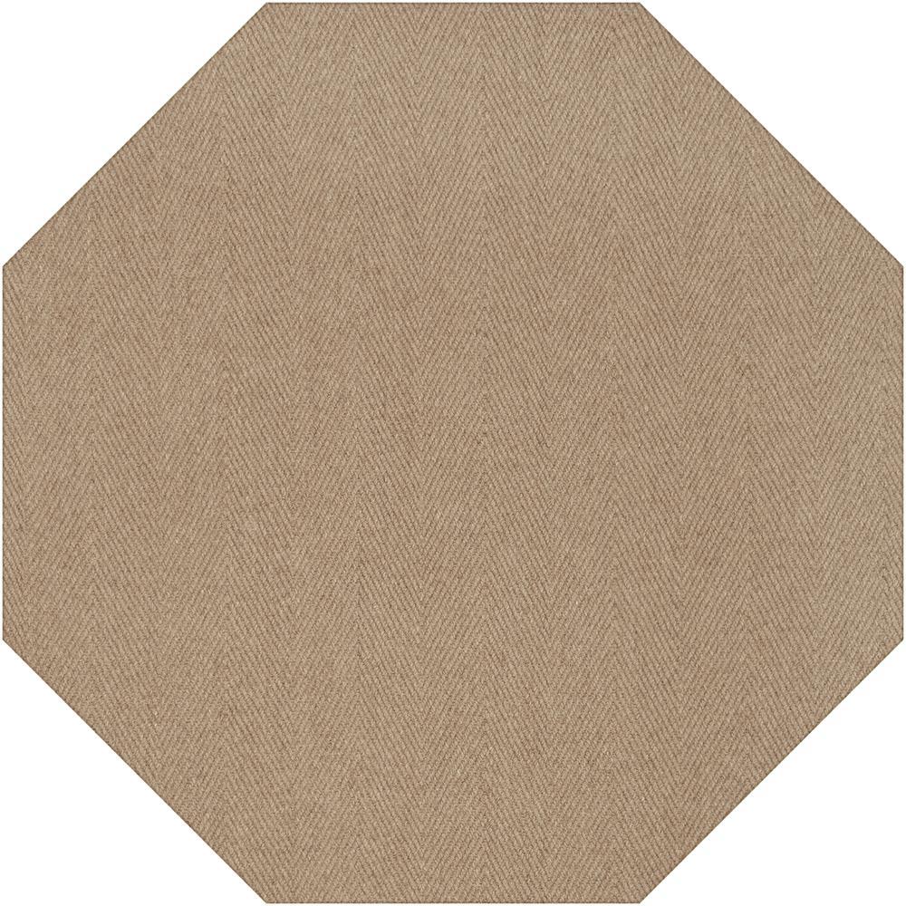 Monaco Sisal MC200 Ecru 12 x 12 Octagon Rug